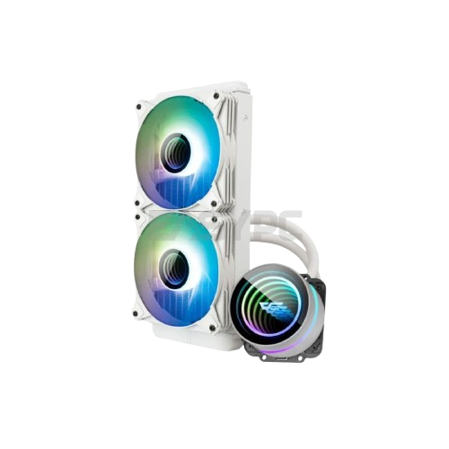 DARKFLASH (DX240 V2.6) AIO/ARGB LIQUID COOLER WHITE