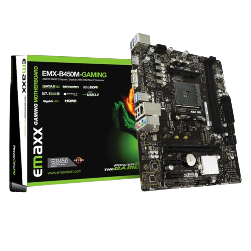 EMAXX EMX B450M PRO AM4 MATX MOTHERBOARD
