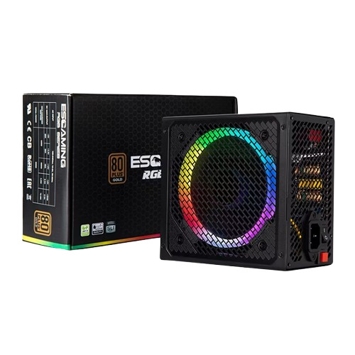 ESGAMING 500WATTS 80+ PSU