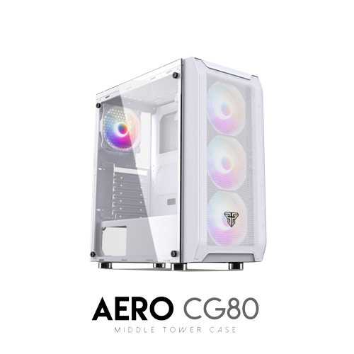 FANTECH CG80 AERO/ WHITE
