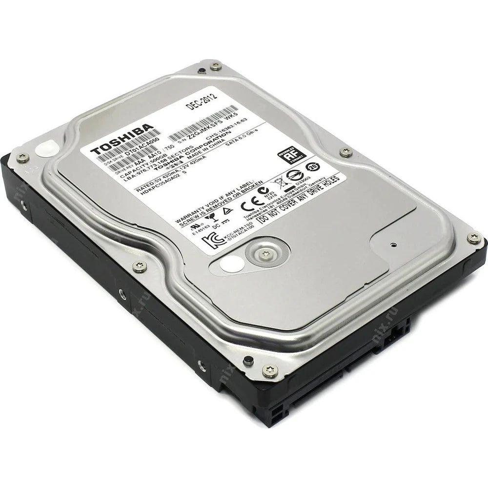 FRE - TOSHIBA 500GB HDD 3.5" FOR ACER TRAVELMATE