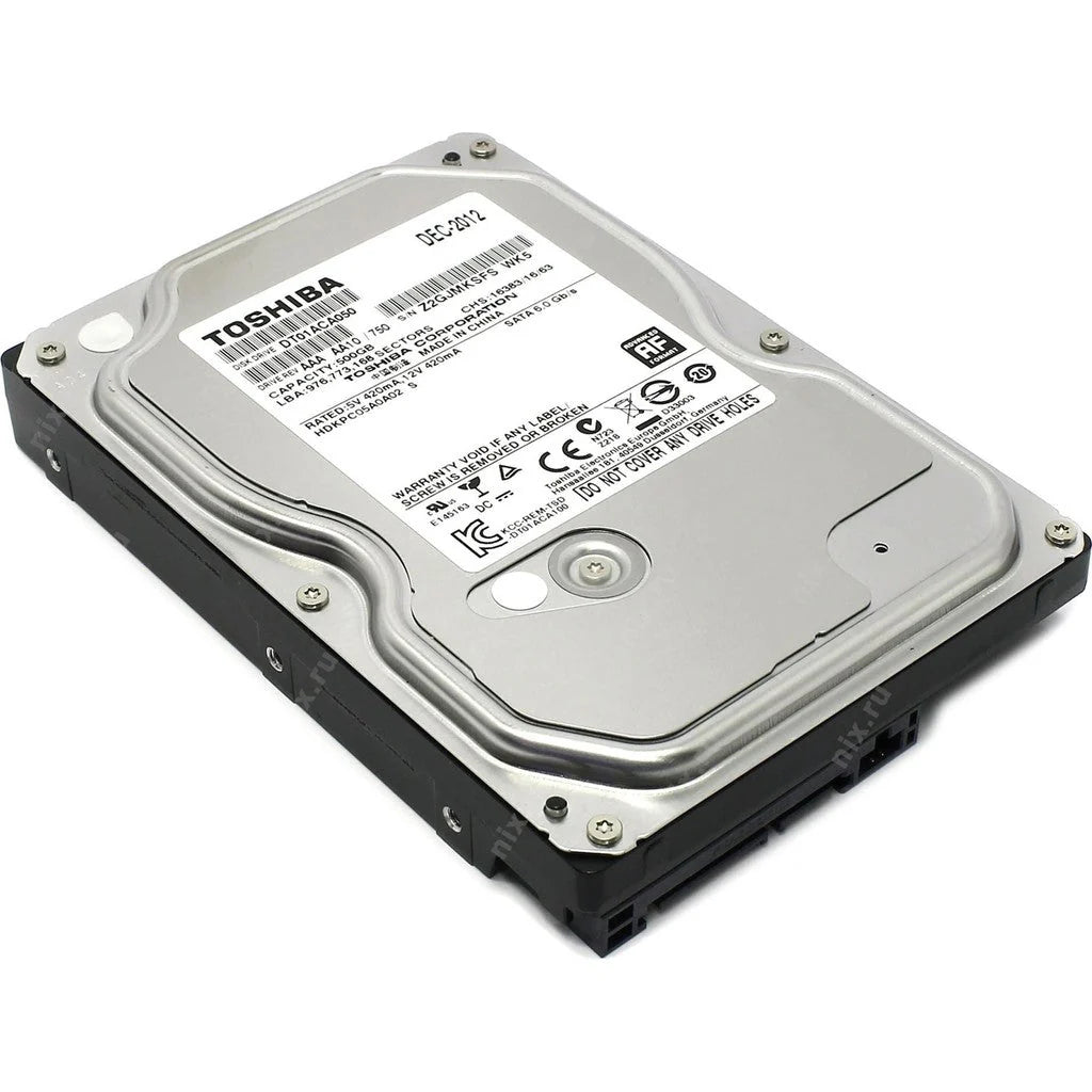 FRE - TOSHIBA 500GB HDD 3.5" FOR ACER TRAVELMATE