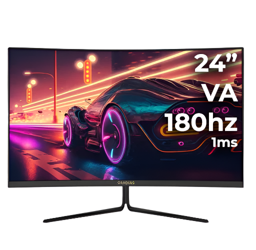 GAMDIAS ATLAS HD24CIC 180HZ VA | Desktop Monitor