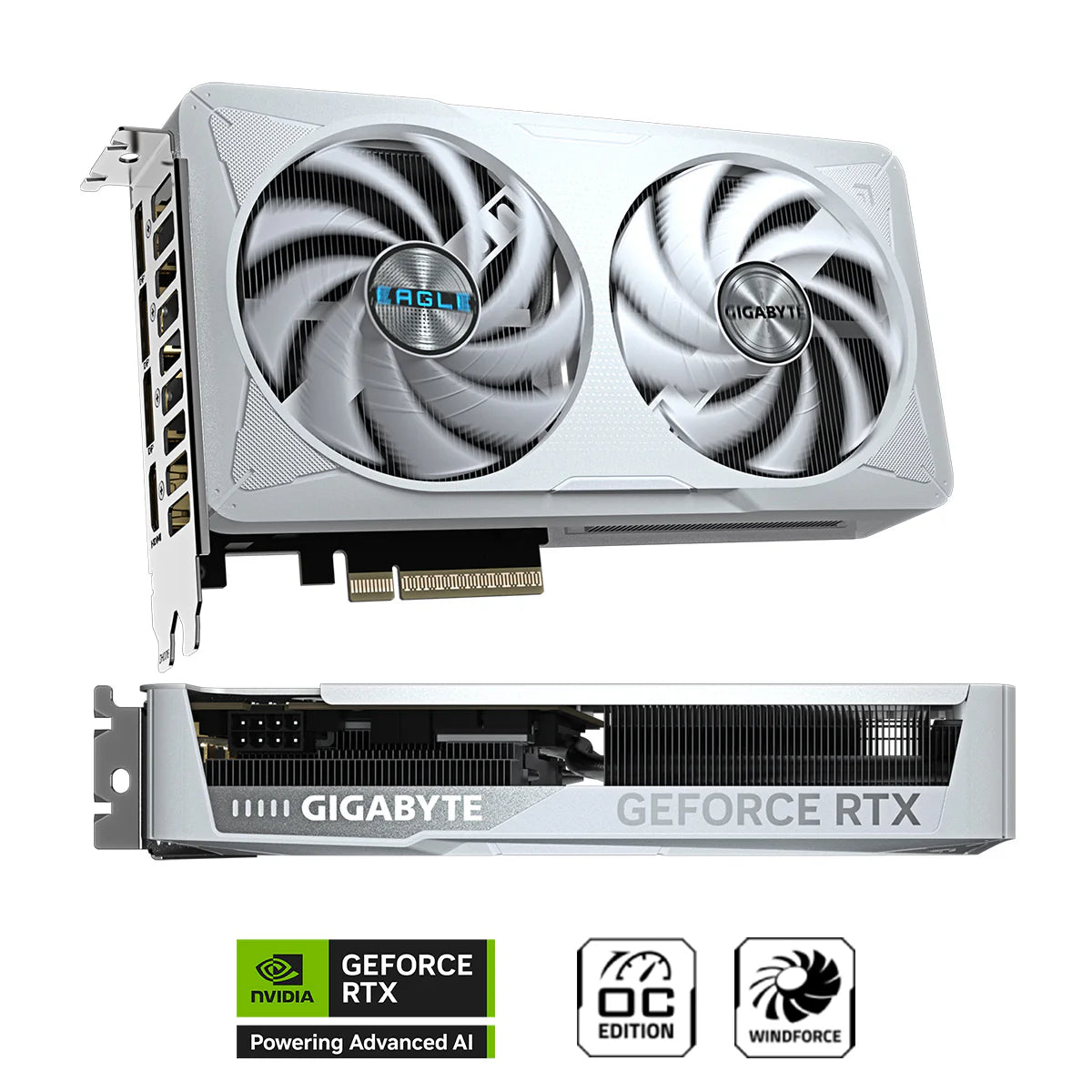 GIGABYTE RTX 5060 EAGLE OC ICE 8GB GRAPHICS CARD
