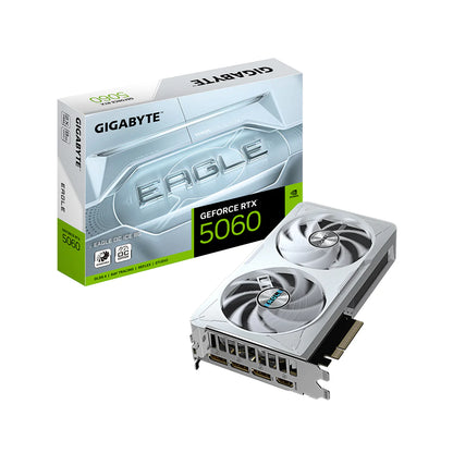 GIGABYTE RTX 5060 EAGLE OC ICE 8GB GRAPHICS CARD