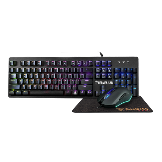 GAMDIAS KEYBOARD HERMES P1B