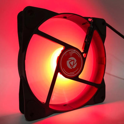 INPLAY DF-12RL LED FAN | RED COLOR