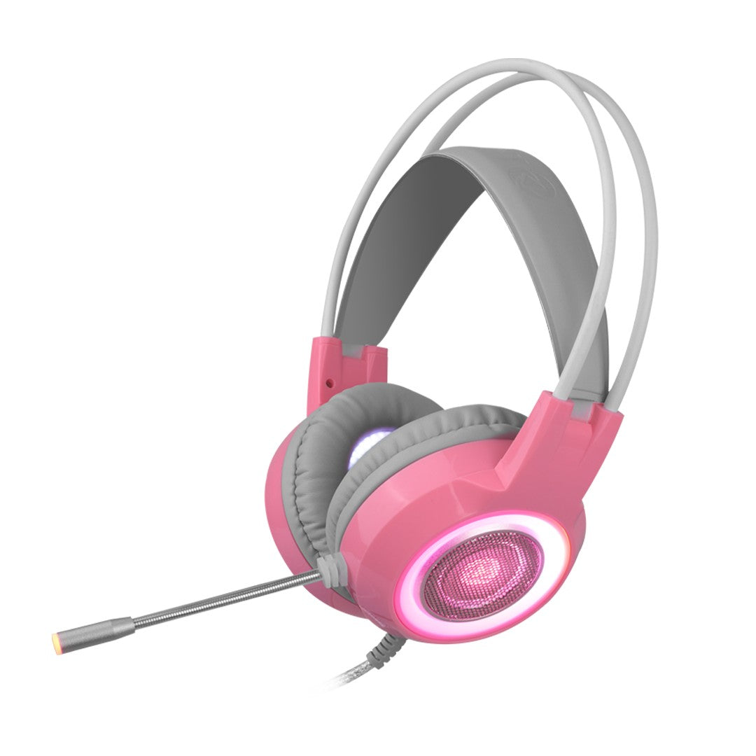 INPLAY H510 HEADSET 5.1 CHANNEL I PINK