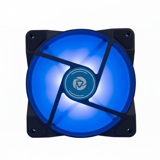 INPLAY M03-B MOON BLUE 12 CM LED CASE FAN | 4 PIN SATA