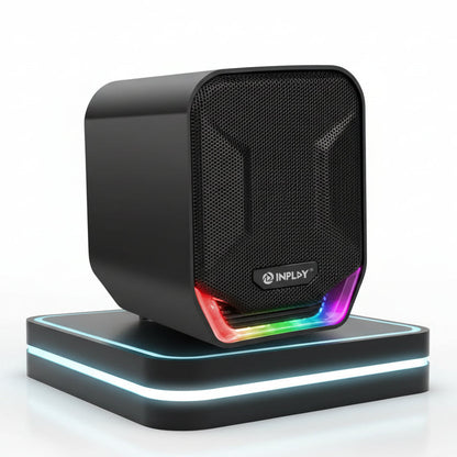 INPLAY MS003 MINI SPEAKER | BLACK RGB
