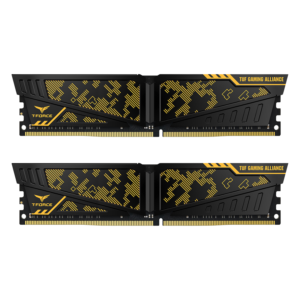 TEAM GROUP TUF VULCAN YELLOW 8GBX2 3600MHz DDR4 | RAM