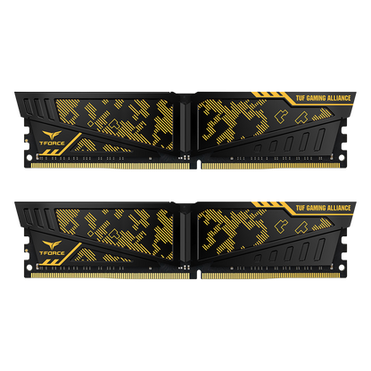 TEAM GROUP TUF VULCAN YELLOW 8GBX2 3600MHz DDR4 | RAM