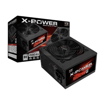 XIGMATEK X-POWER 600WATTS PSU 80+ WHITE