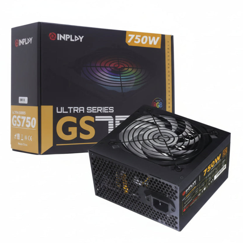 INPLAY GS750 ULTRA W | WHITE | 750W POWER SUPPLY | RGB 80PLUS BRONZE