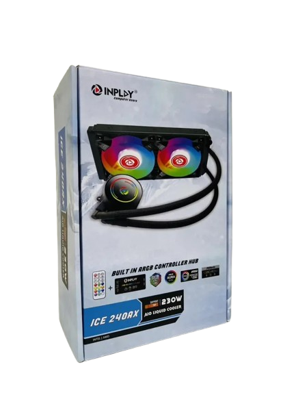 INPLAY ICE 240AX AIO LIQUID COOLER BLACK