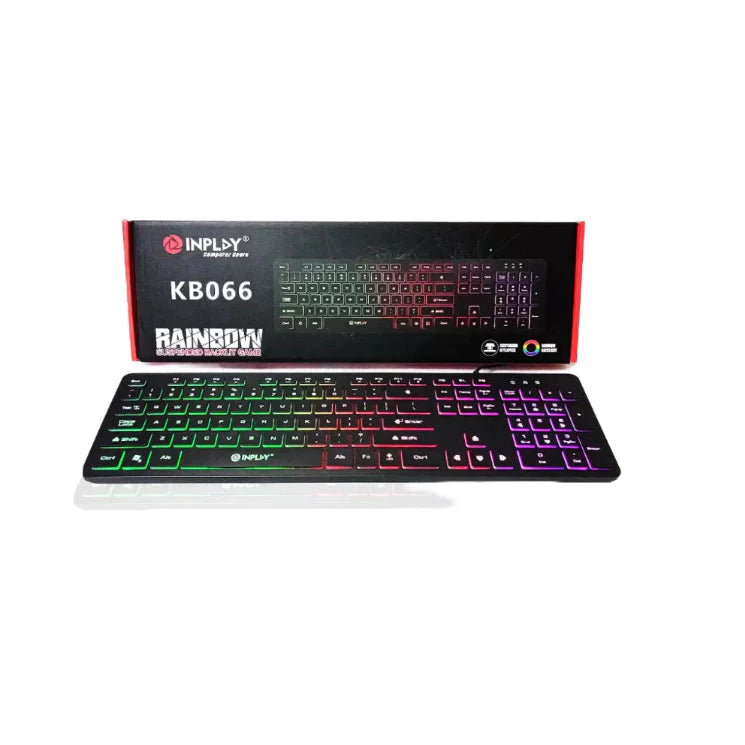 INPLAY KB066 BLACK SMOOTH TOUICH KEYBOARD