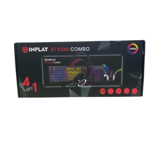 INPLAY STX540 BLACK COMBO KB AND MSE