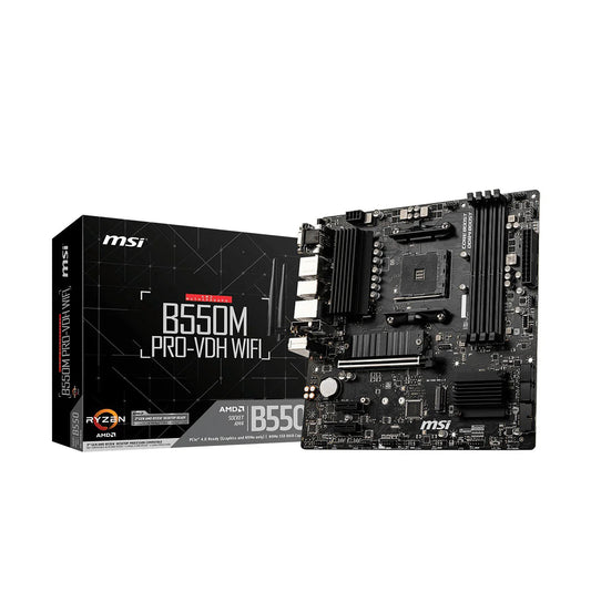 MSI B550M PRO-VDH WIFI MATX MOTHERBOARD