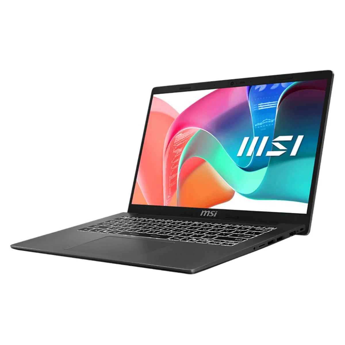 MSI MODERN F1MG-410PH | INTEL CORE 5 120U | 16GB DDR4 RAM | 512GB NVME | INTEL GRAPHICS | 14" FHD | SINGLE BACKLIT KB | WIFI | BT | MS WIN 11 HOME | MS OFFICE H&S 2021