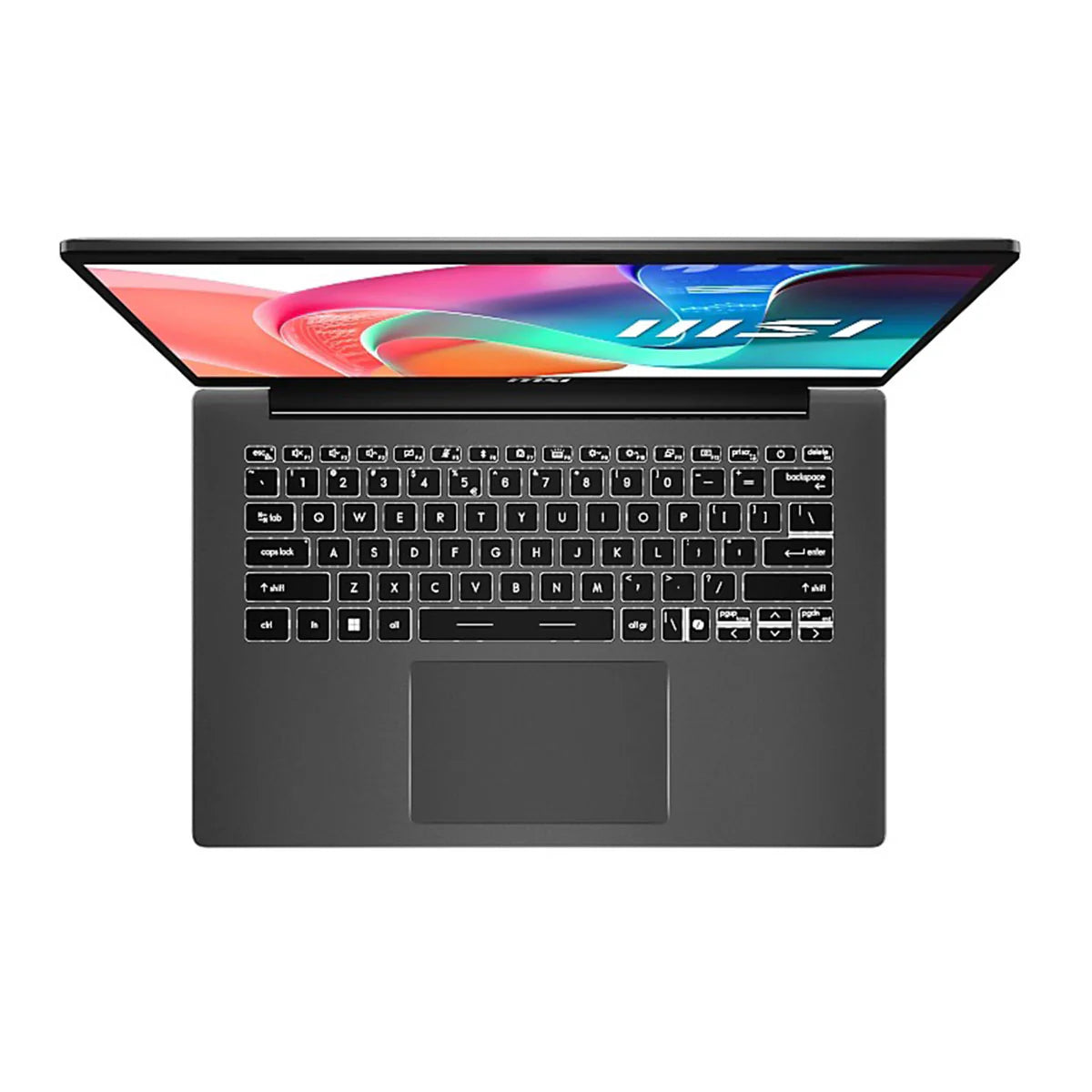 MSI MODERN F1MG-410PH | INTEL CORE 5 120U | 16GB DDR4 RAM | 512GB NVME | INTEL GRAPHICS | 14" FHD | SINGLE BACKLIT KB | WIFI | BT | MS WIN 11 HOME | MS OFFICE H&S 2021