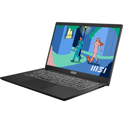 MSI Modern 15 B7M-430PH Laptop (Classic Black) | 15.6" FHD (1920x1080) IPS | Ryzen 5-7430U | 16GB RAM | 512GB SSD | AMD Radeon Graphics | Windows 11 Home | MSI Sleeve Bag GP