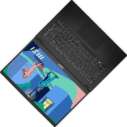MSI Modern 15 B7M-430PH Laptop (Classic Black) | 15.6" FHD (1920x1080) IPS | Ryzen 5-7430U | 16GB RAM | 512GB SSD | AMD Radeon Graphics | Windows 11 Home | MSI Sleeve Bag GP