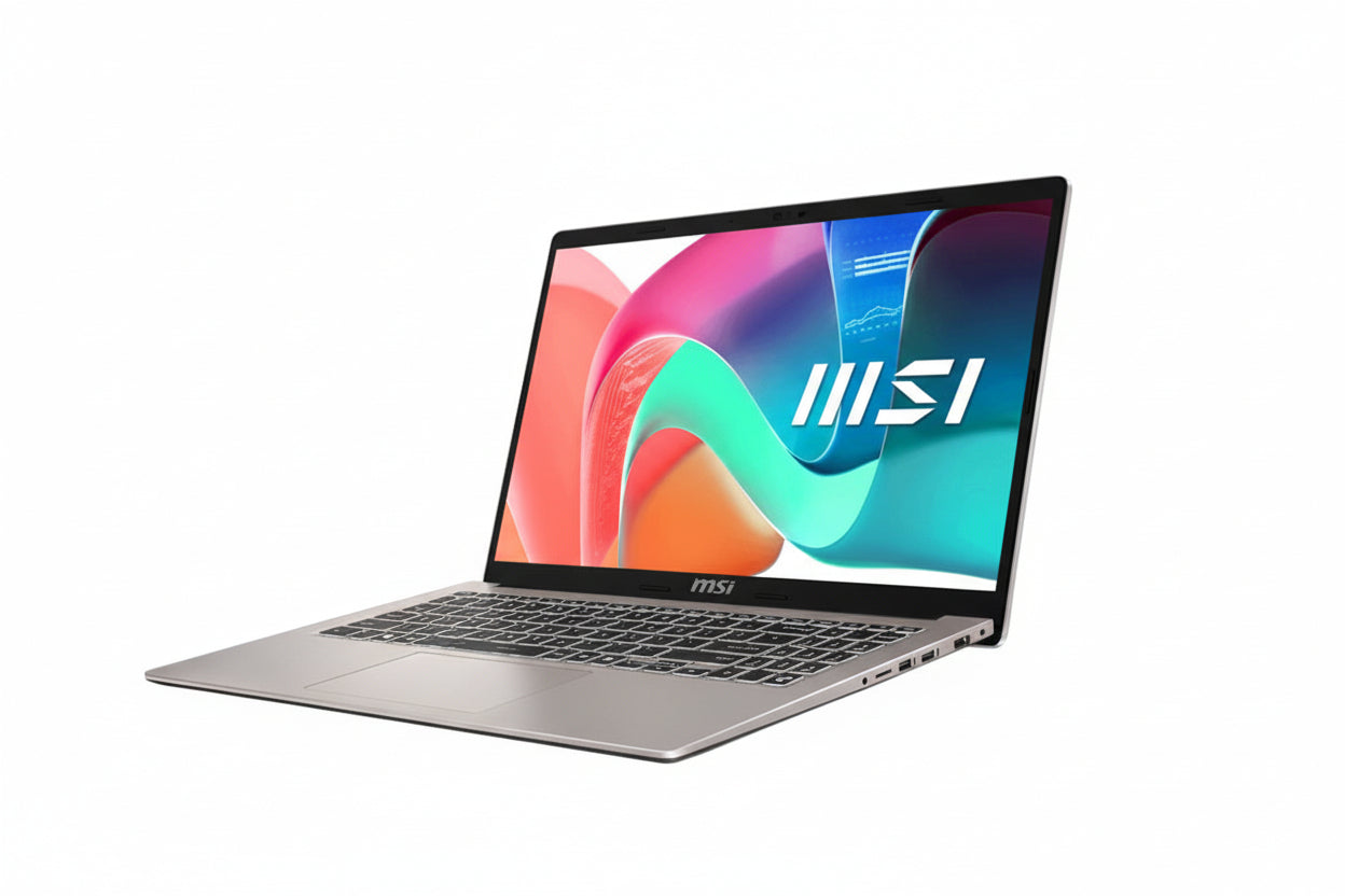 MSI Modern 15 F13MG-425PH Laptop (Platinum Gray) | 15.6" FHD (1920x1080) IPS | i5-1334U | 16GB RAM | 512GB SSD | Intel Iris Xe Graphics | Windows 11 Home | MS Office Home & Student 2021 + MSI Sleeve Bag GP