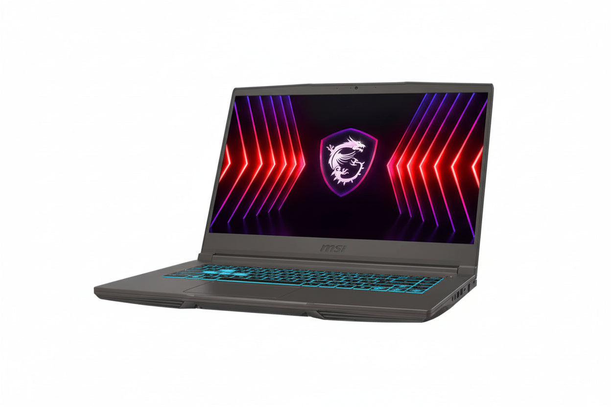 MSI Thin 15 B12UC-1435PH Gaming Laptop (Cosmos Gray) | 15.6" FHD (1920X1080) IPS 144HZ | i5-12450H | 16GB RAM | 512GB SSD | RTX 3050 | Windows 11 | MSI Essential Backpack