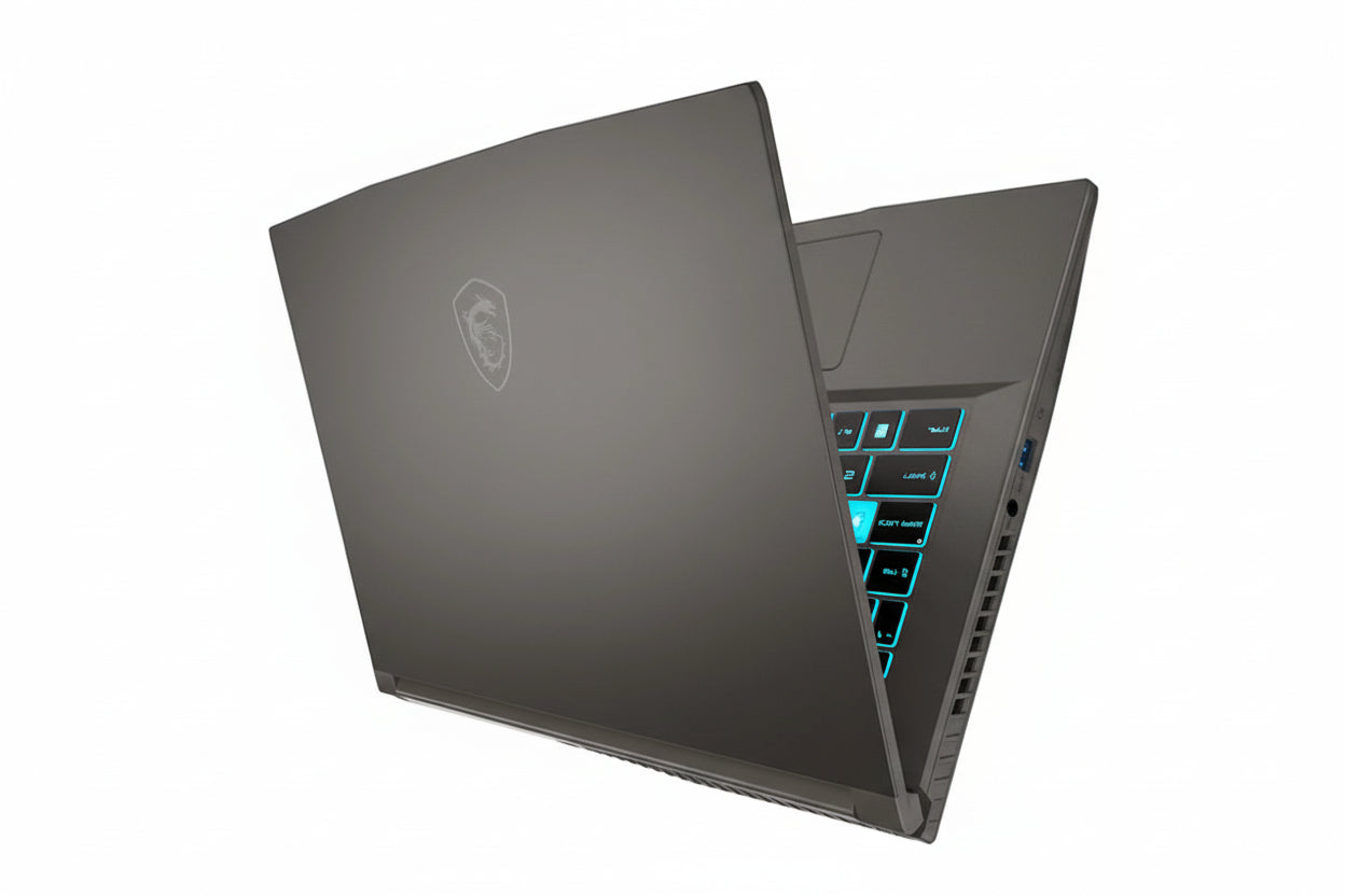 MSI Thin 15 B12UC-1435PH Gaming Laptop (Cosmos Gray) | 15.6" FHD (1920X1080) IPS 144HZ | i5-12450H | 16GB RAM | 512GB SSD | RTX 3050 | Windows 11 | MSI Essential Backpack