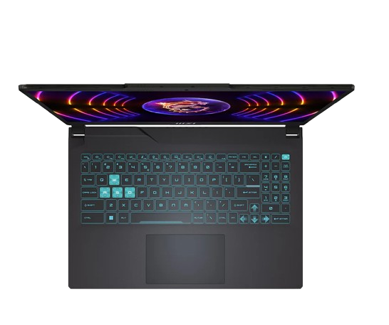 MSI Cyborg 15 A12UCX-1298PH Gaming Laptop (Translucent Black) | 15.6" FHD (1920x1080) 144Hz IPS | i5-12450H | 8GB RAM | 512GB SSD | RTX 2050 | Windows 11 Home + MSI Gaming Backpack
