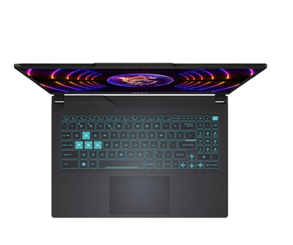MSI Cyborg 15 A12UCX-1298PH Gaming Laptop (Translucent Black) | 15.6" FHD (1920x1080) 144Hz IPS | i5-12450H | 8GB RAM | 512GB SSD | RTX 2050 | Windows 11 Home + MSI Gaming Backpack