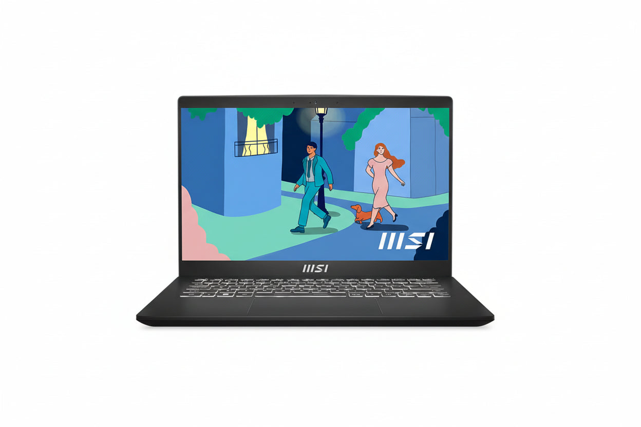 MSI Modern 14 C7M-287PH | 14inch FHD IPS | Ryzen 5 7430U | 16GB RAM | 512GB SSD | AMD Radeon Graphics | WIN11