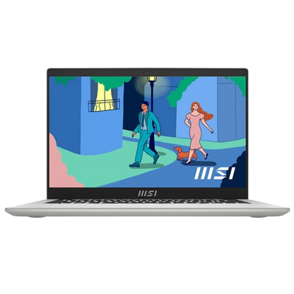 MSI Modern 14 C12MO-1037PH (Urban Silver) | 14inch FHD IPS | Intel Core i3 1215U | 8GB RAM | 512GB SSD | Intel UHD | WIN11