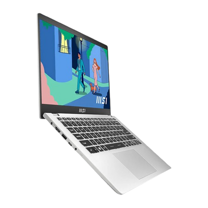 MSI Modern 14 C12MO-1037PH (Urban Silver) | 14inch FHD IPS | Intel Core i3 1215U | 8GB RAM | 512GB SSD | Intel UHD | WIN11