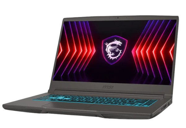 MSI THIN 15 B13UCX-2058PH Gaming laptop | 13th Gen Intel Core i5-13420H | 15.6" IPS FHD | 8GB RAM | 512GB NVMe SSD | RTX 2050 4GB GDDR6 | Win11 Home | Blue Backlit KB Silver
