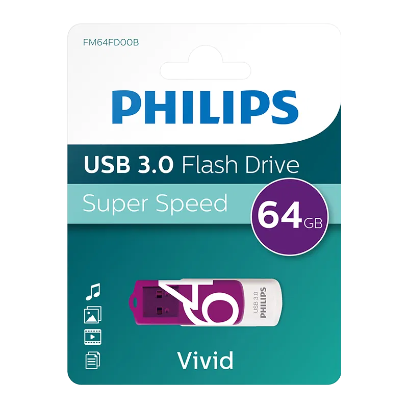 PHILIPS VIVID 3.0 USB 64GB