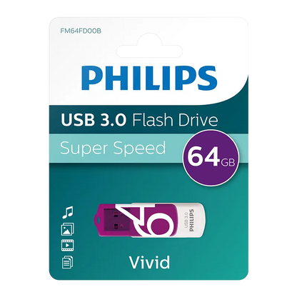PHILIPS VIVID 3.0 USB 64GB