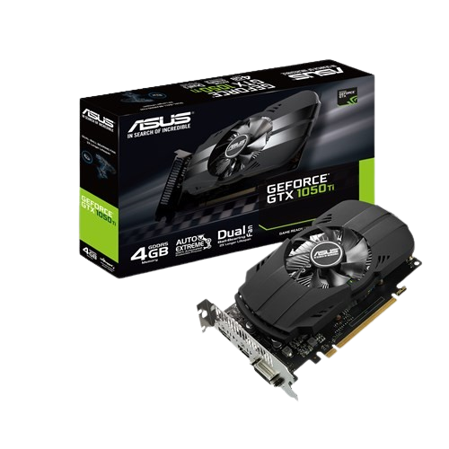 ASUS GeForce GTX1050Ti 4GB GDDR5 Auto Extreme