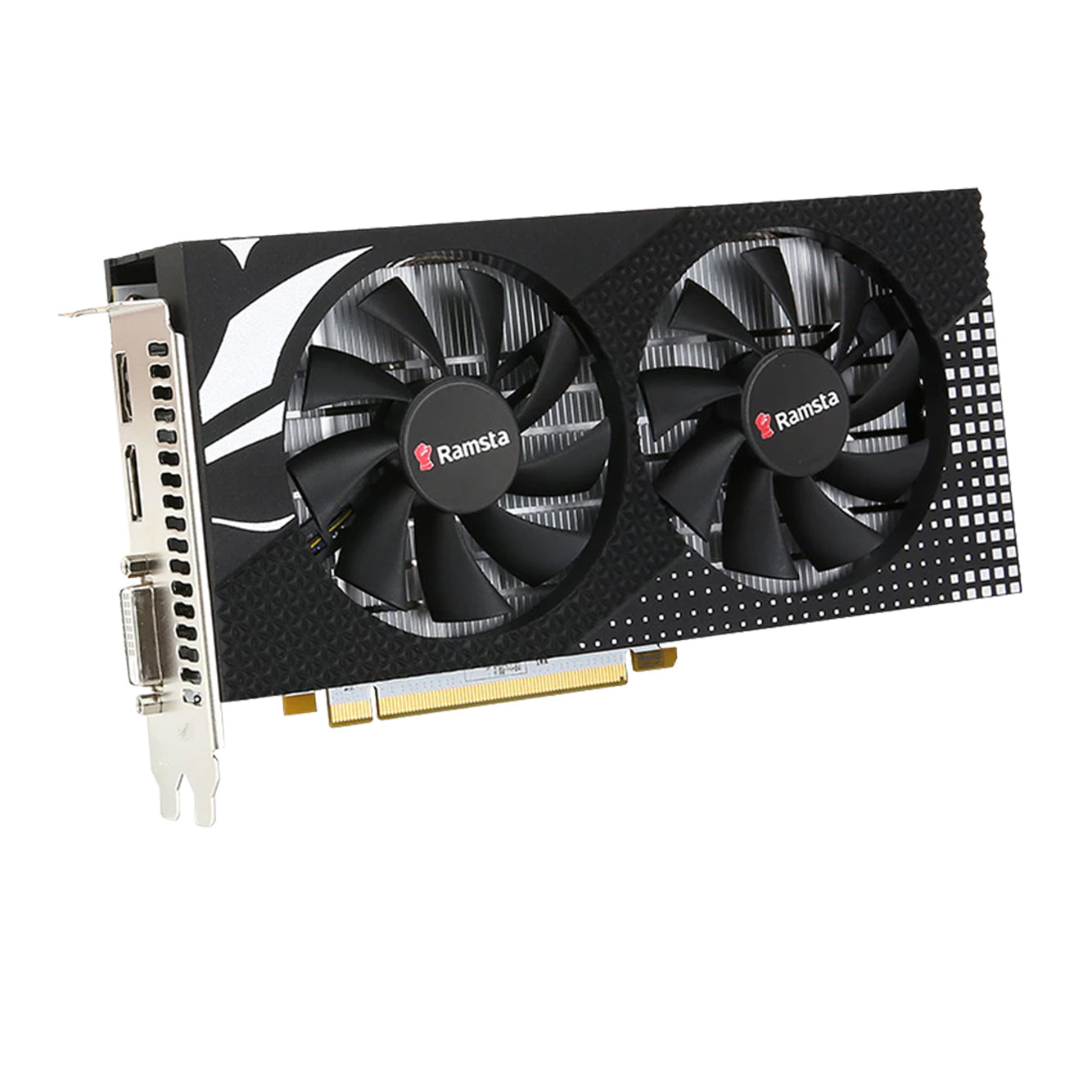 RAMSTA RX580 8GB 2XFAN GRAPHICS CARD