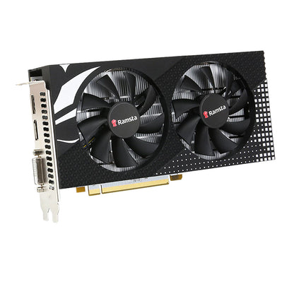 RAMSTA RX580 8GB 2XFAN GRAPHICS CARD