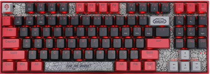 REDRAGON WORLD OF WARCRAFT YGM1 HORDE WIRED MECHANICAL KEYBOARD RED
