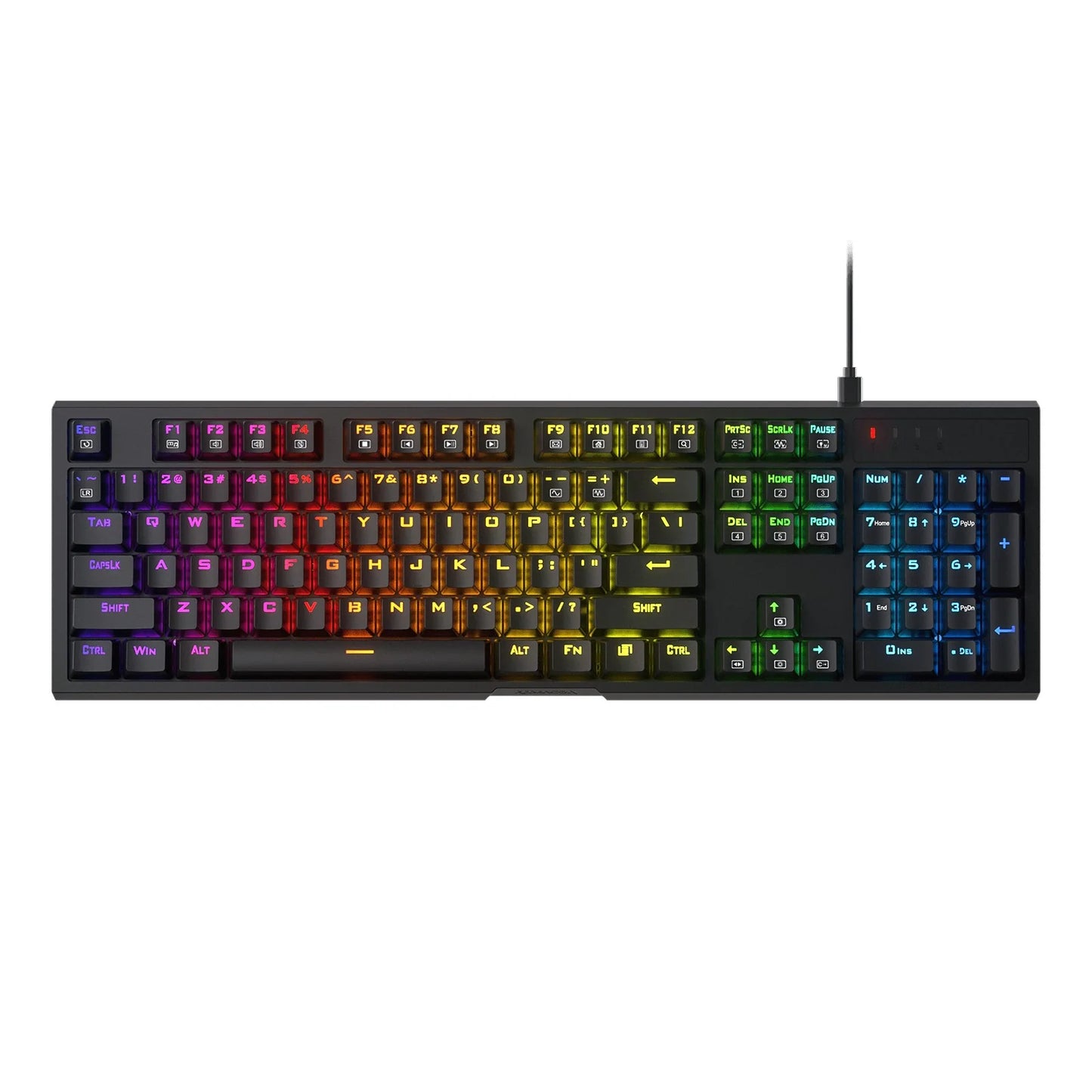 REDRAGON ARGO RGB K670 RED SWITCH MECHANICAL KEYBOARD