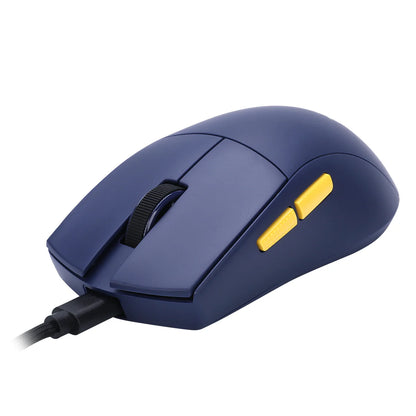 REDRAGON WORLD OF WARCRAFT YGK01 HORDE WIRED+2.4GHZ TRI-MODE ULTRA LIGHT-WEIGHT GAMING MOUSE BLUE