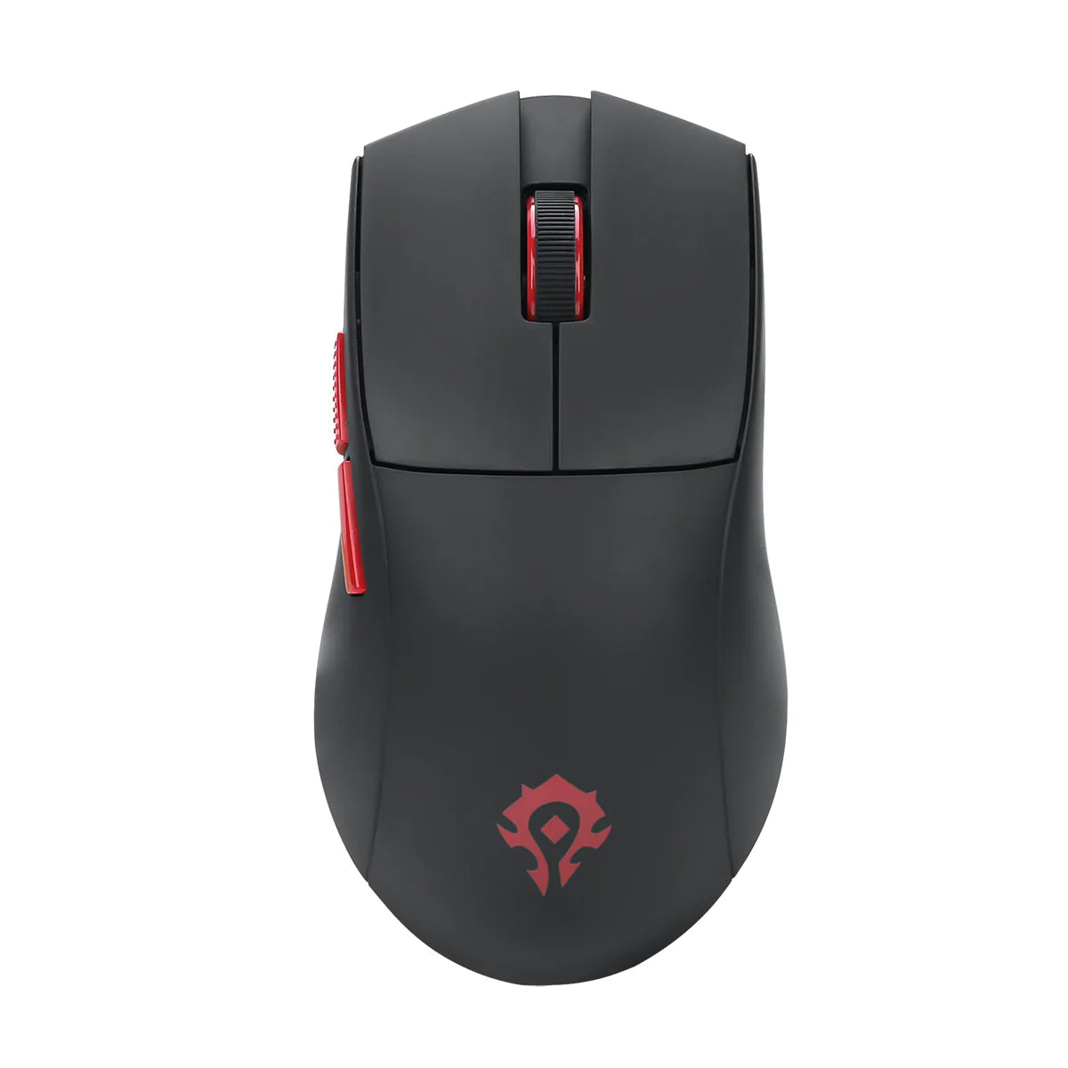 REDRAGON WORLD OF WARCRAFT YGK01 HORDE WIRED+2.4GHZ TRI-MODE ULTRA LIGHT-WEIGHT GAMING MOUSE RED