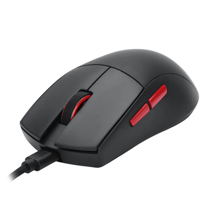 REDRAGON WORLD OF WARCRAFT YGK01 HORDE WIRED+2.4GHZ TRI-MODE ULTRA LIGHT-WEIGHT GAMING MOUSE RED