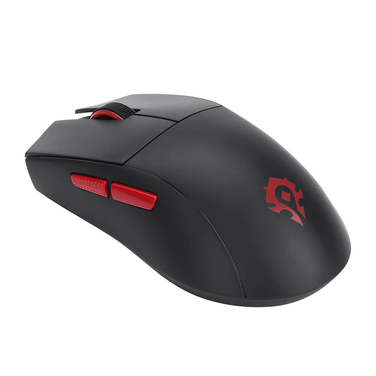 REDRAGON WORLD OF WARCRAFT YGK01 HORDE WIRED+2.4GHZ TRI-MODE ULTRA LIGHT-WEIGHT GAMING MOUSE RED
