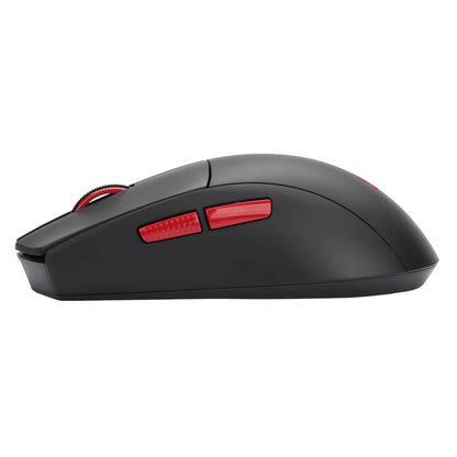 REDRAGON WORLD OF WARCRAFT YGK01 HORDE WIRED+2.4GHZ TRI-MODE ULTRA LIGHT-WEIGHT GAMING MOUSE RED