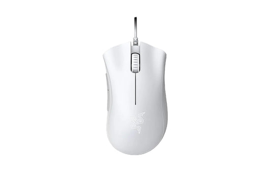 Razer DeathAdder Essential White Edition (RZ01-03850200-R3M1) | Ergonomic Wired Gaming Mouse - FRML Packaging