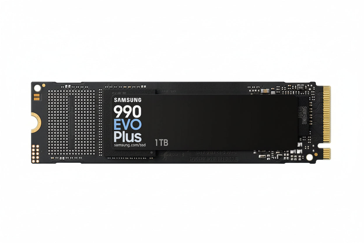 SAMSUNG MZ-V9S1TOBW 990 EVO PLUS 1TB M.2 2280 PCIe Gen4 x4 NVMe