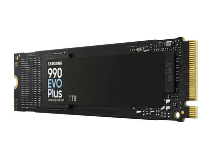 SAMSUNG MZ-V9S1TOBW 990 EVO PLUS 1TB M.2 2280 PCIe Gen4 x4 NVMe